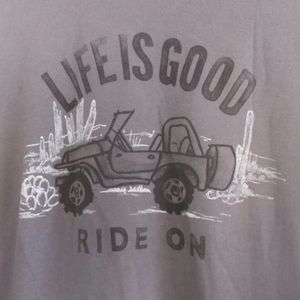 Life is Good Ride On Jeep Long Sleeve